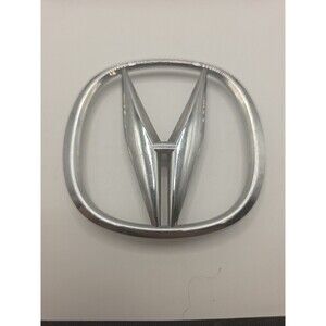 2004-2006 ACURA TL FRONT CENTER GRILL INSERT EMBLEM CHROME LOGO BADGE SYMBOL OEM